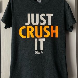 Just Crush It Gray T-shirt